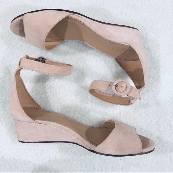 J. CREW Pink Penny Ankle Strap Sandal Sz 6.5 - Picture 7 of 7